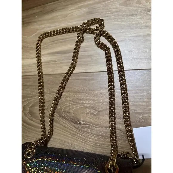 NWT!! Kurt Geiger Mini Braxton Crossbody Bag in Metallic - Picture 5 of 9